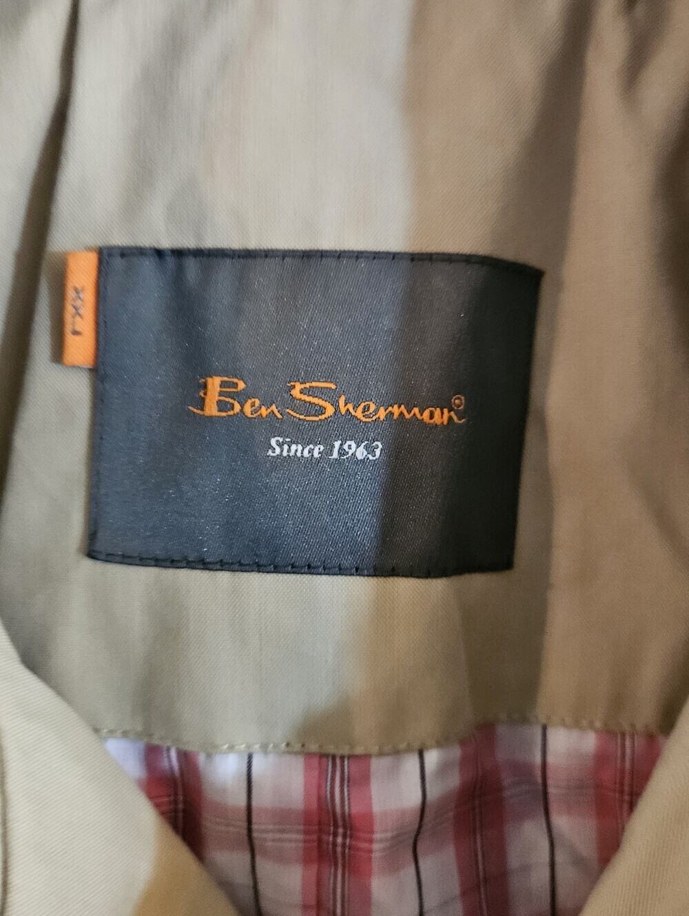 Ben Sherman Womens Double Breasted Khaki Jacket Size XXL - Picture 2 of 11